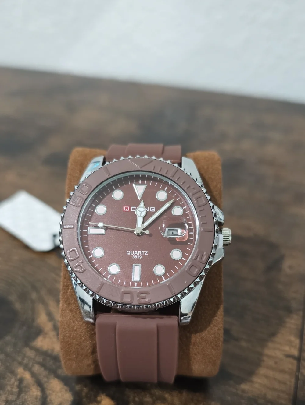 Men's Brown Quartz Sport Watch
